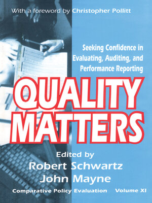 cover image of Quality Matters